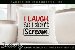 Sarcastic Mental Health SVG Funny Anxiety T-shirt Mug Design Product Image 3