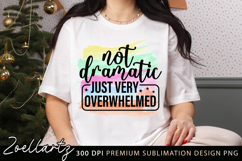 Sarcastic Mental Health Sublimation Design Funny Anxiety PNG Product Image 1