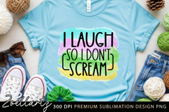 Sarcastic Mental Health Sublimation Design Funny Anxiety PNG Product Image 4