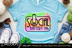 Sarcastic Mental Health Sublimation Design Funny Anxiety PNG Product Image 4