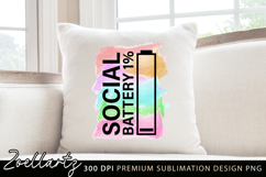 Sarcastic Anxiety Sublimation Design Funny Mental Health PNG Product Image 5