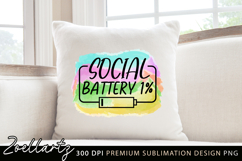 Sarcastic Mental Health Sublimation Design Funny Anxiety PNG Product Image 5