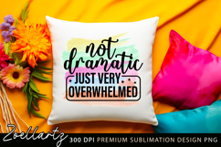 Sarcastic Mental Health Sublimation Design Funny Anxiety PNG Product Image 2