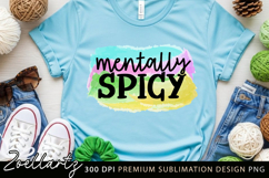 Sarcastic Mental Health Sublimation Design Funny Anxiety PNG Product Image 4