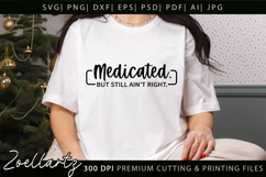 Sarcastic Mental Health SVG Funny Anxiety T-shirt Mug Design Product Image 1