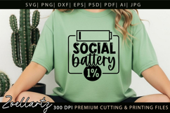 Sarcastic Mental Health SVG Funny Anxiety T-shirt Mug Design Product Image 7