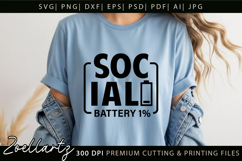 Sarcastic Mental Health SVG Funny Anxiety T-shirt Mug Design Product Image 4
