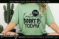 Sarcastic Mental Health SVG Funny Overwhelmed Anxiety SVG Product Image 1