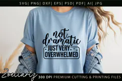 Funny Mental Health SVG Sarcastic Anxiety T-shirt Mug Design Product Image 7