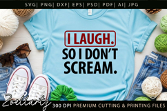 Sarcastic Mental Health SVG Funny Anxiety T-shirt Mug Design Product Image 7