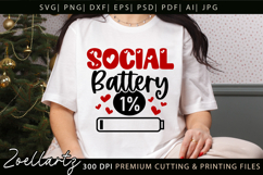 Sarcastic Mental Health SVG Funny Anxiety T-shirt Mug Design Product Image 1