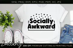 Mental Health Awareness SVG Funny Sarcastic Anxiety T-shirt Product Image 1