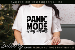 Sarcastic Mental Health SVG Funny Anxiety T-shirt Mug Design Product Image 1