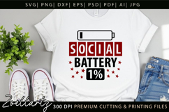 Funny Mental Health SVG Sarcastic Anxiety T-shirt Mug Design Product Image 6