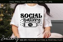 Sarcastic Mental Health SVG Funny Anxiety T-shirt Mug Design Product Image 1