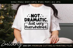 Sarcastic Mental Health SVG Funny Anxiety T-shirt Mug Design Product Image 1