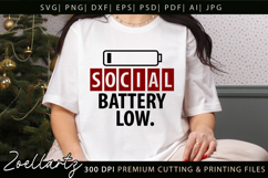 Sarcastic Mental Health SVG Funny Anxiety T-shirt Mug Design Product Image 1