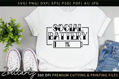 Sarcastic Mental Health SVG Funny Anxiety T-shirt Mug Design Product Image 6