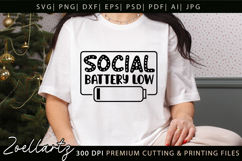 Sarcastic Mental Health SVG Funny Anxiety T-shirt Mug Design Product Image 1
