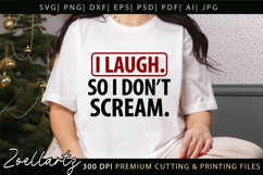 Sarcastic Mental Health SVG Funny Anxiety T-shirt Mug Design Product Image 1