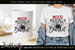 Sarcastic Mental Health SVG Funny Anxiety T-shirt Mug Design Product Image 2