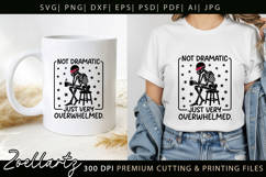Sarcastic Mental Health SVG Funny Anxiety T-shirt Mug Design Product Image 3