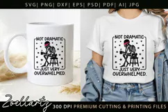 Sarcastic Mental Health SVG Funny Anxiety T-shirt Mug Design Product Image 3