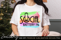Sarcastic Mental Health Sublimation Design Funny Anxiety PNG Product Image 1