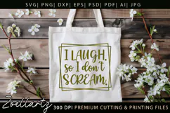 Sarcastic Mental Health SVG Funny Anxiety T-shirt Mug Design Product Image 5
