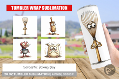 Sarcastic Baking Day Tumbler Product Image 1