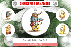 Sarcastic Baking Day Ornament Product Image 1