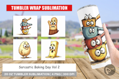 Sarcastic Baking Day Tumbler Product Image 1