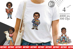 Sarcastic Black History Sublimation Product Image 1