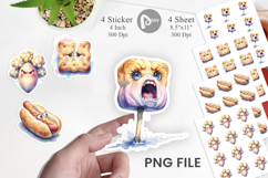 Sarcastic Camp Food Sticker Product Image 1