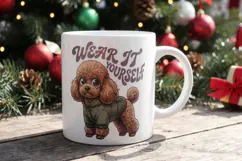 Sarcastic Canine Christmas Sublimation Product Image 12