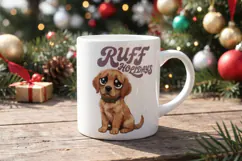 Sarcastic Canine Christmas Sublimation Product Image 15