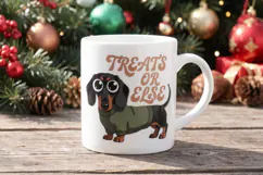 Sarcastic Canine Christmas Sublimation Product Image 14