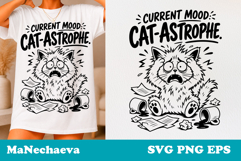 Sarcastic Cat SVG Bundle | Funny Cat Quotes Sublimation Product Image 2