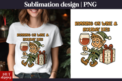 Drunk Elf Christmas quote tshirt Sarcastic christmas t shirt Product Image 1
