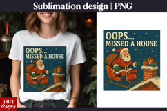 Funny Christmas t shirt Santa Claus Funny Christmas quote Product Image 1