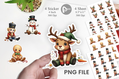 Sarcastic Christmas Sticker Product Image 1