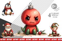 Sarcastic Christmas Clipart Product Image 1