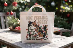 Christmas Cat Quotes Sublimation Product Image 9