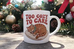Christmas Cat Quotes Sublimation Product Image 10