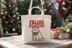 Christmas Cat Quotes Sublimation Product Image 15