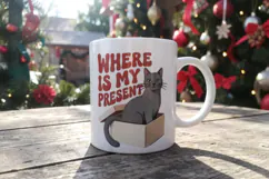 Christmas Cat Quotes Sublimation Product Image 6