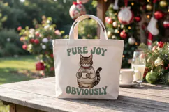 Christmas Cat Quotes Sublimation Product Image 9