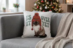 Christmas Cat Quotes Sublimation Product Image 13