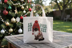 Christmas Cat Quotes Sublimation Product Image 14