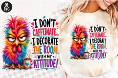 Sarcastic Coffee Bundle, Funny Morning Quotes Bundle Product Image 1